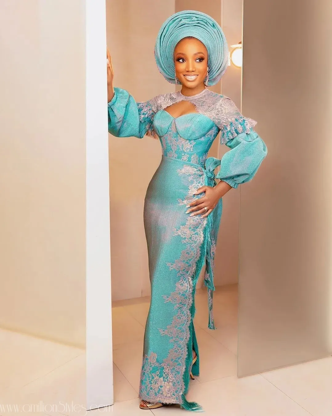 12 Fabulous Yoruba Bride Traditional Outfits