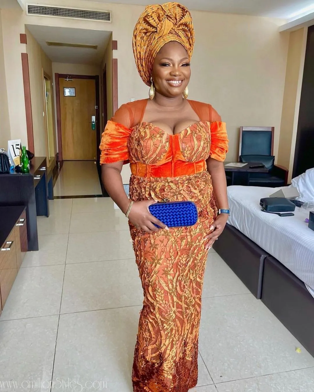 Exquisite Nigerian Lace Asoebi Styles-Volume 33