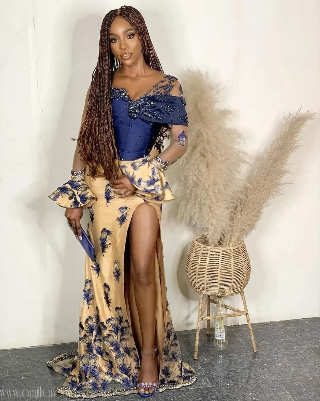 Exquisite Nigerian Lace Asoebi Styles-Volume 34