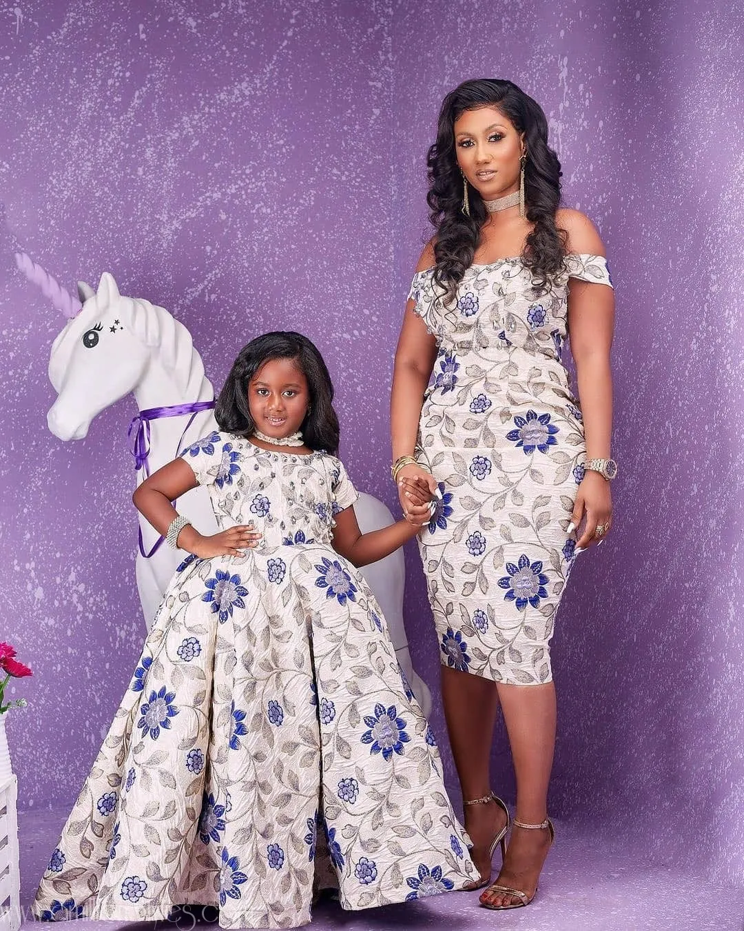8 Stylish Mother-Child Twinning Styles For You And Your Baby