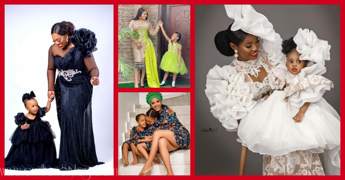 8 Stylish Mother-Child Twinning Styles For You And Your Baby