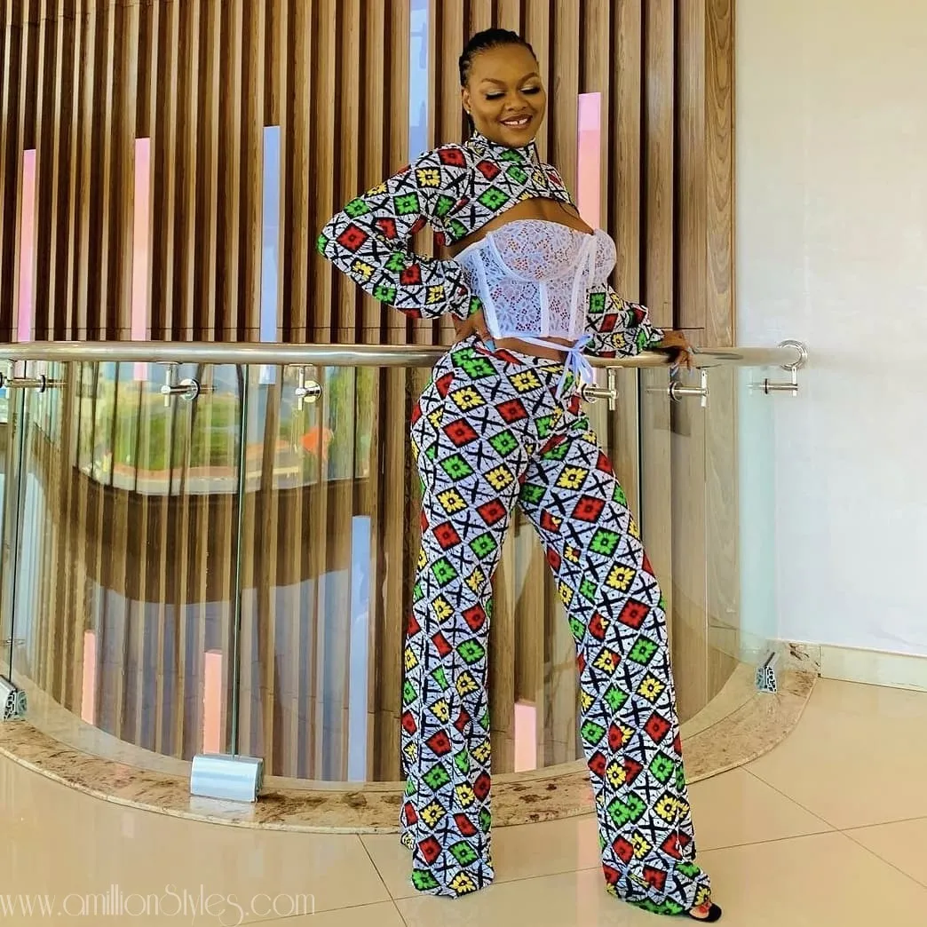 9 Beta Ankara Blouses Wey Graduate From Harvard