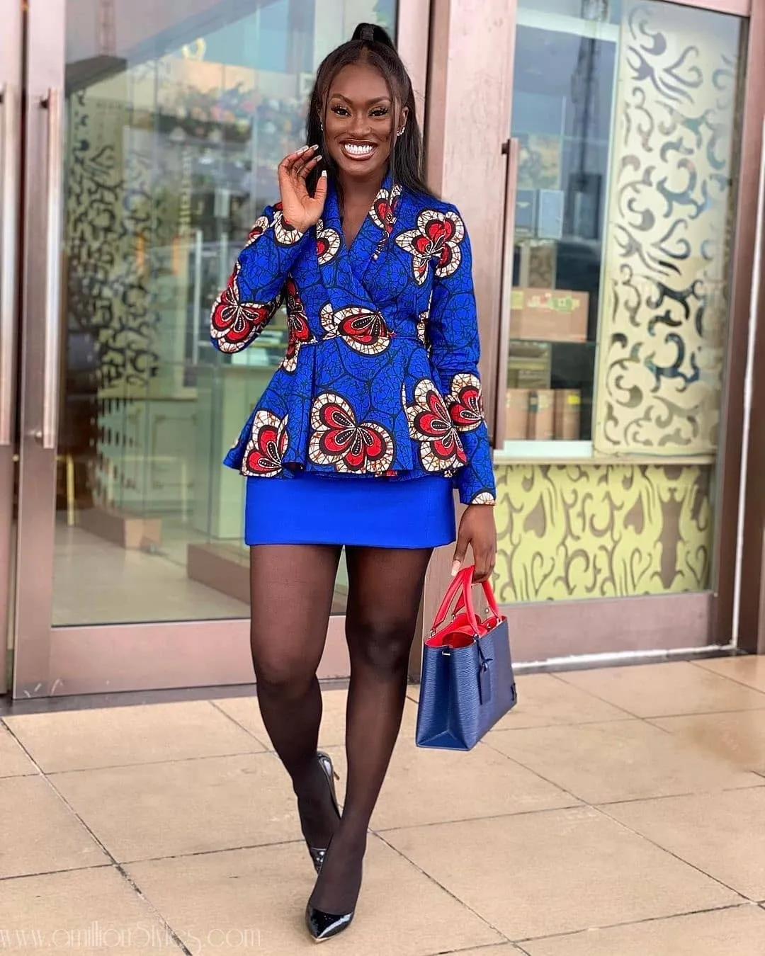 9 Beta Ankara Blouses Wey Graduate From Harvard