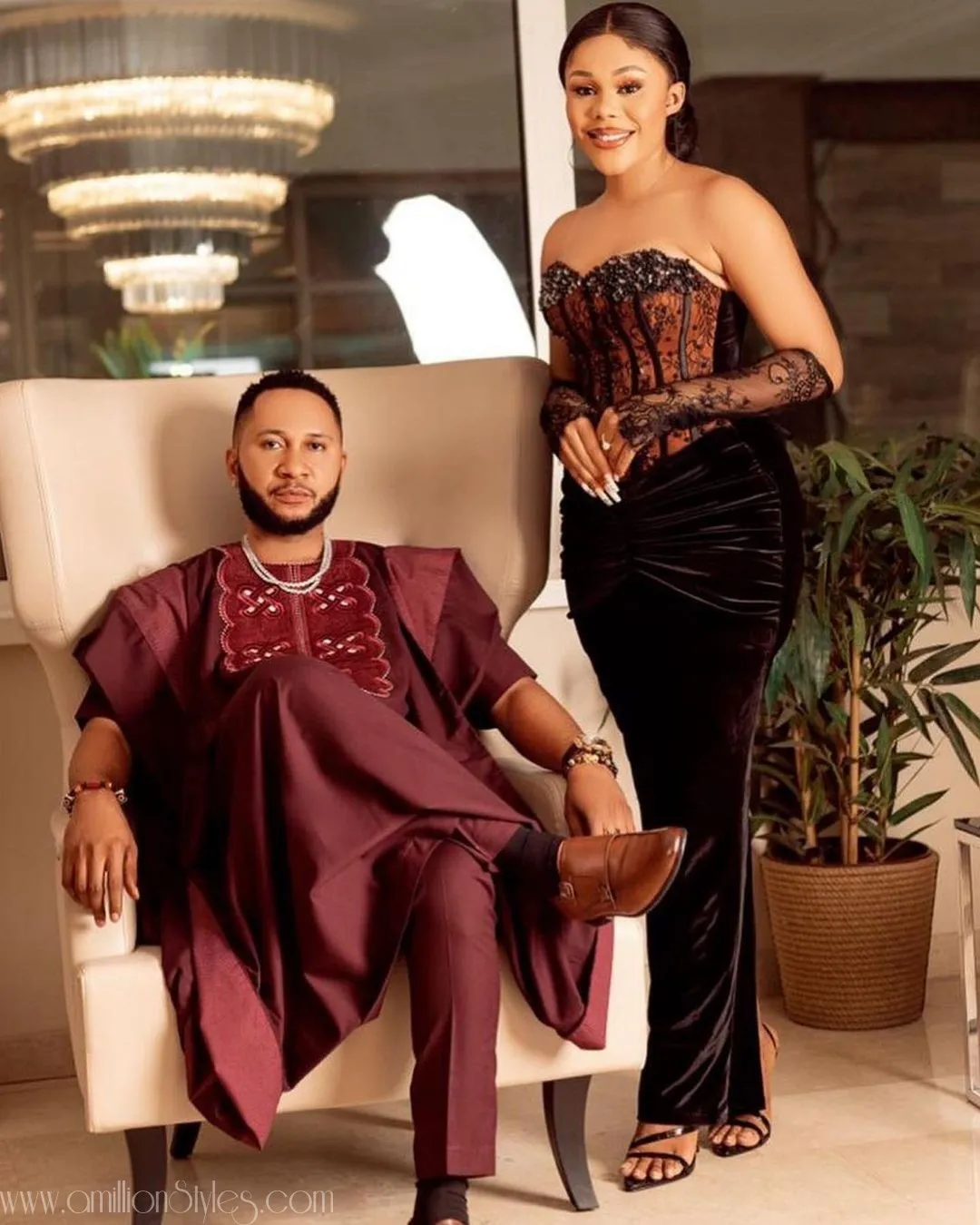 Exquisite Nigerian Lace Asoebi Styles-Volume 36