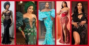 Exquisite Nigerian Lace Asoebi Styles-Volume 36