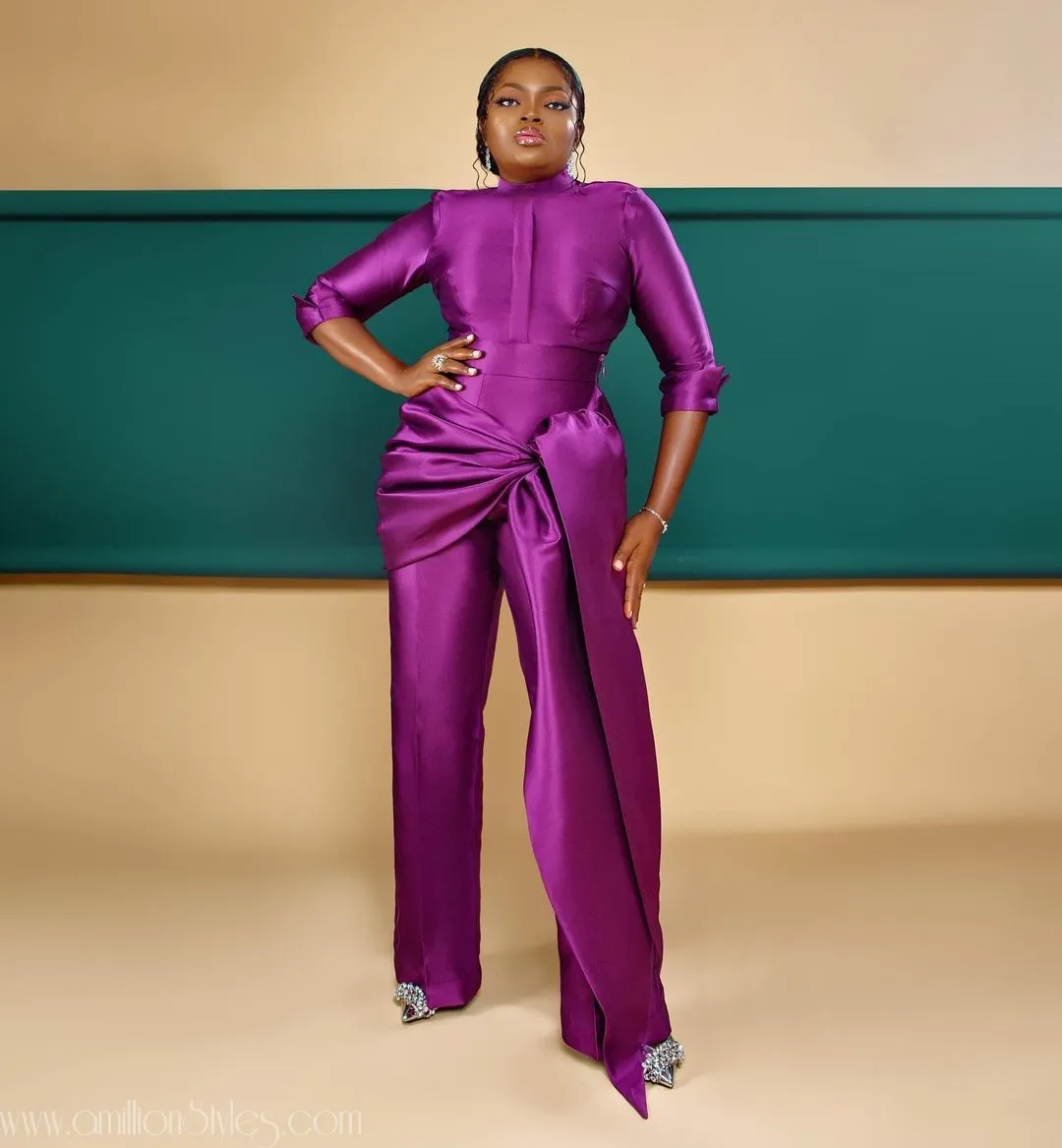 Funke Akindele-Bello Celebrated Her Birthday With Beautiful Outfits