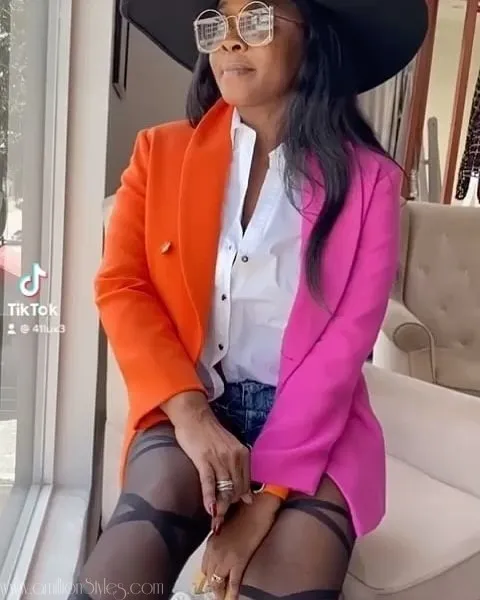 These 15 Styles Show How Good Pink And Orange Combination Look!