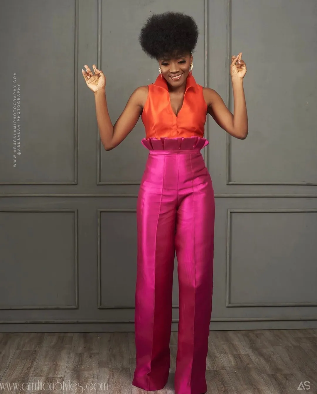 These 15 Styles Show How Good Pink And Orange Combination Look!