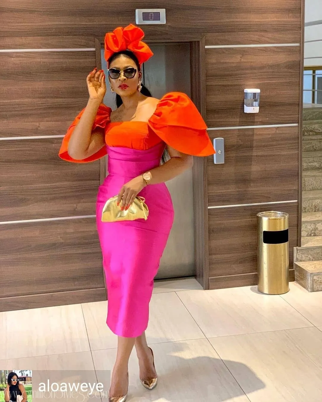 These 15 Styles Show How Good Pink And Orange Combination Look!