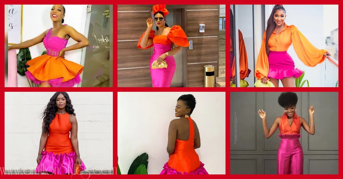 These 15 Styles Show How Good Pink And Orange Combination Look!