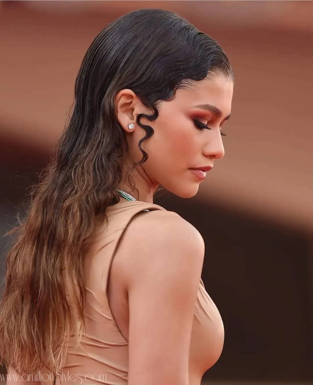 Zendaya Stuns In Balmain On Red Carpet Of 2021 Venice International Film Festival