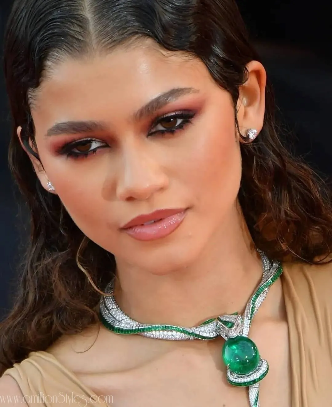 Zendaya Stuns In Balmain On Red Carpet Of 2021 Venice International Film Festival