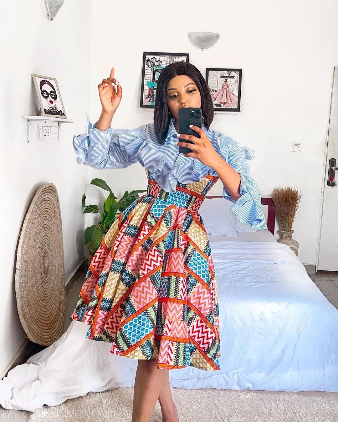Beautiful Mix And Match Ankara Styles With Queen Esther
