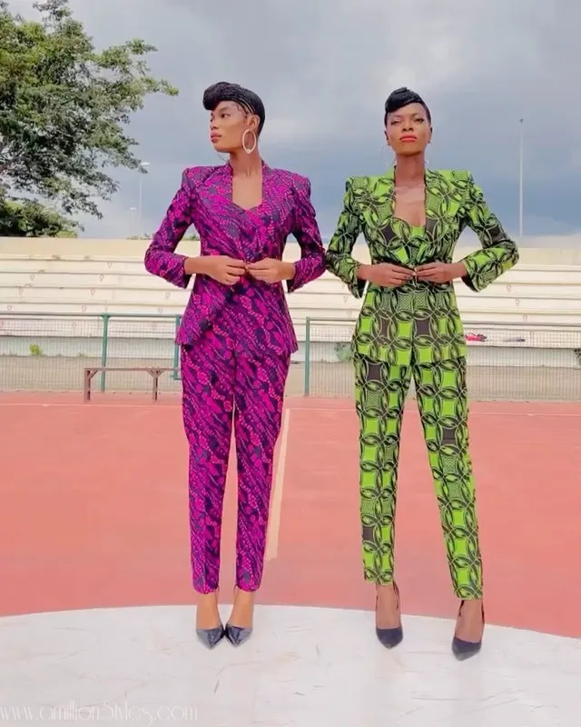 What Do You Think About These 8 Latest Ankara Suits?