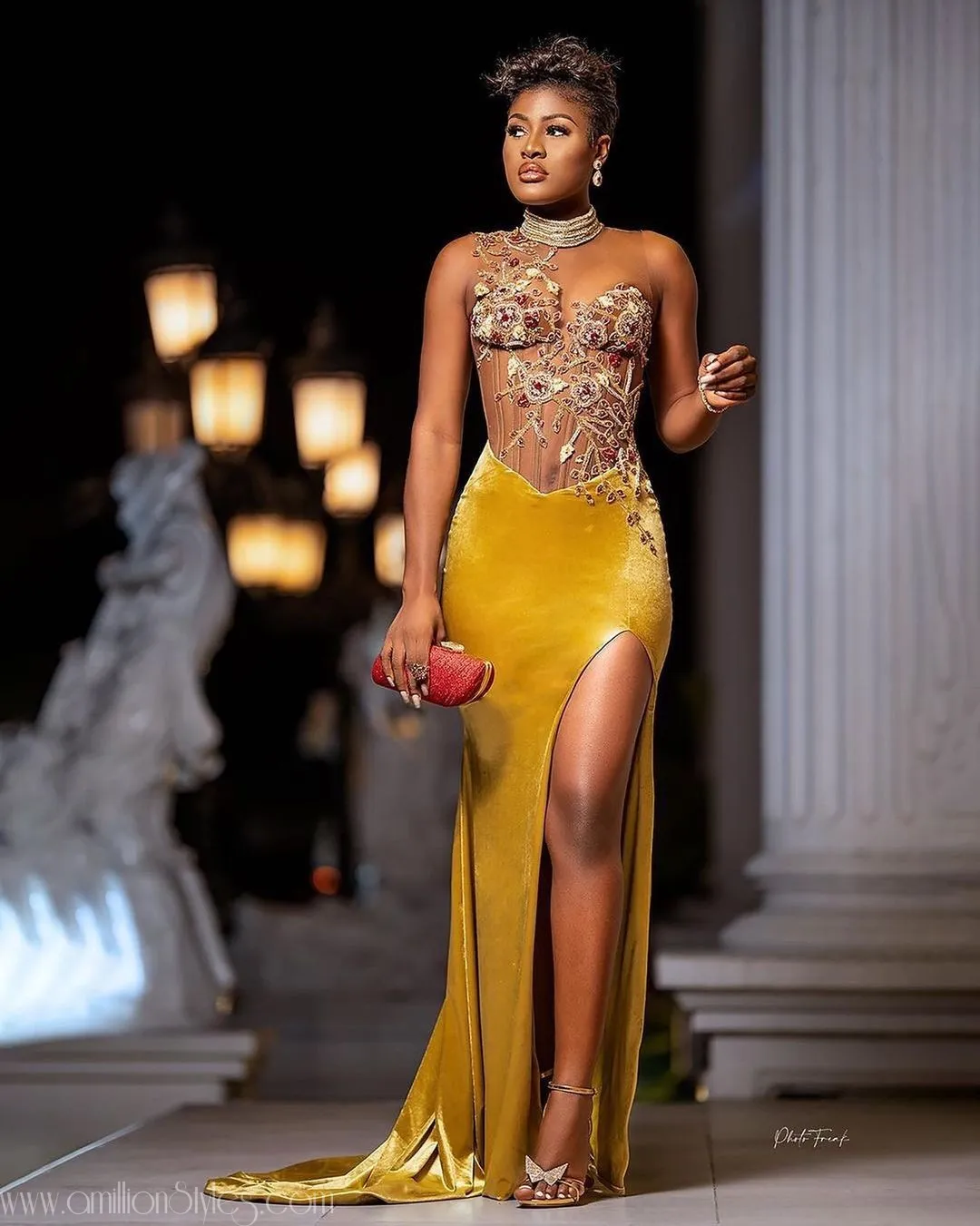 Exquisite Nigerian Lace Asoebi Styles-Volume 38