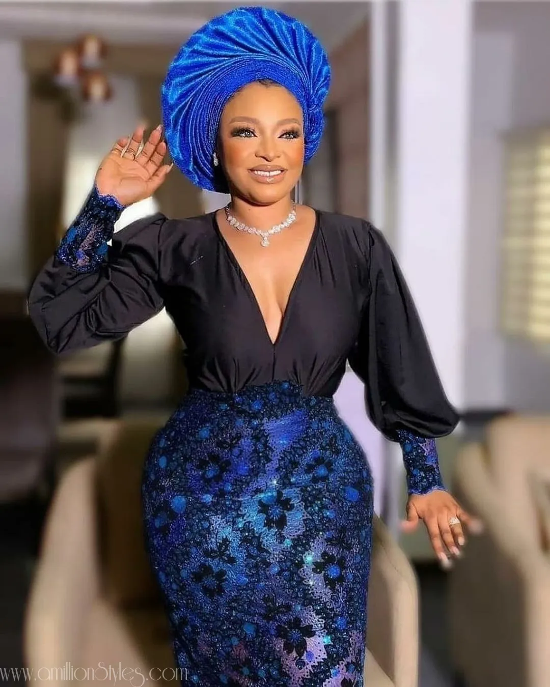 Exquisite Nigerian Lace Asoebi Styles-Volume 38