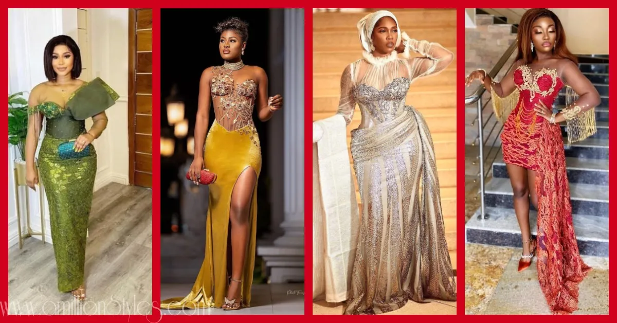Exquisite Nigerian Lace Asoebi Styles-Volume 38