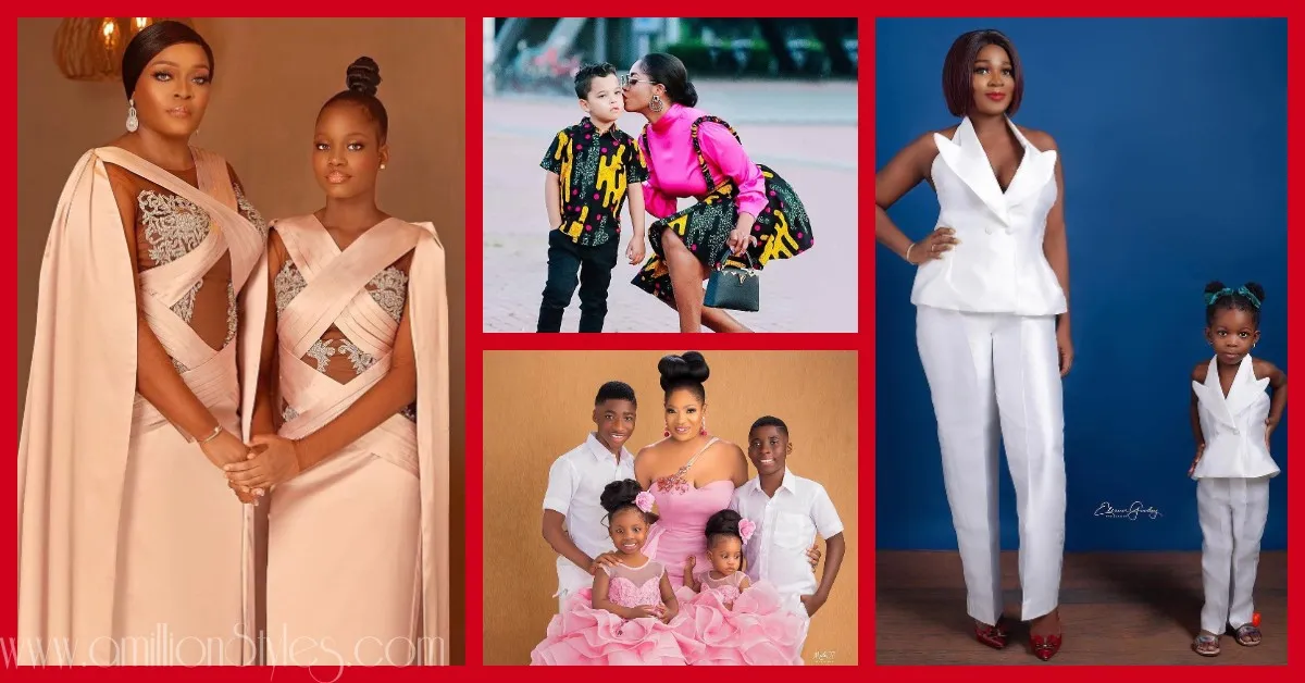 7 Gorgeous Mother-Child Styles From The 
