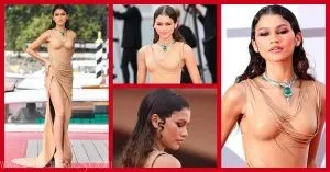 Zendaya Stuns In Balmain On Red Carpet Of 2021 Venice International Film Festival