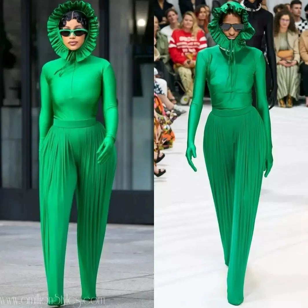 Take A Look At Cardi B's Paris Fashion Week Styles