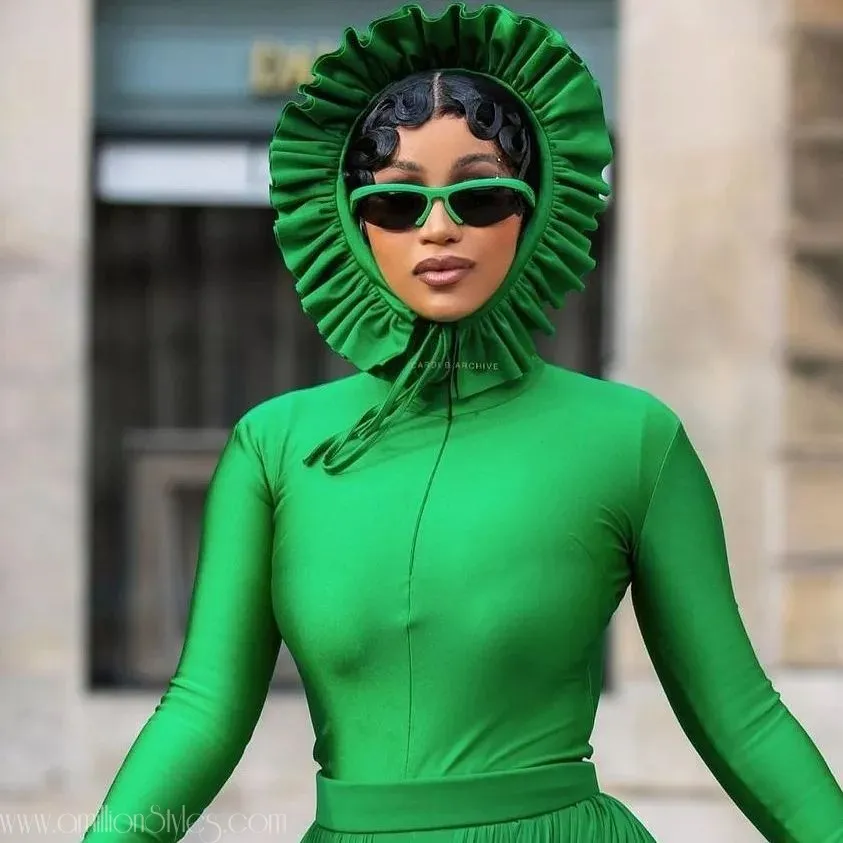 Take A Look At Cardi B's Paris Fashion Week Styles