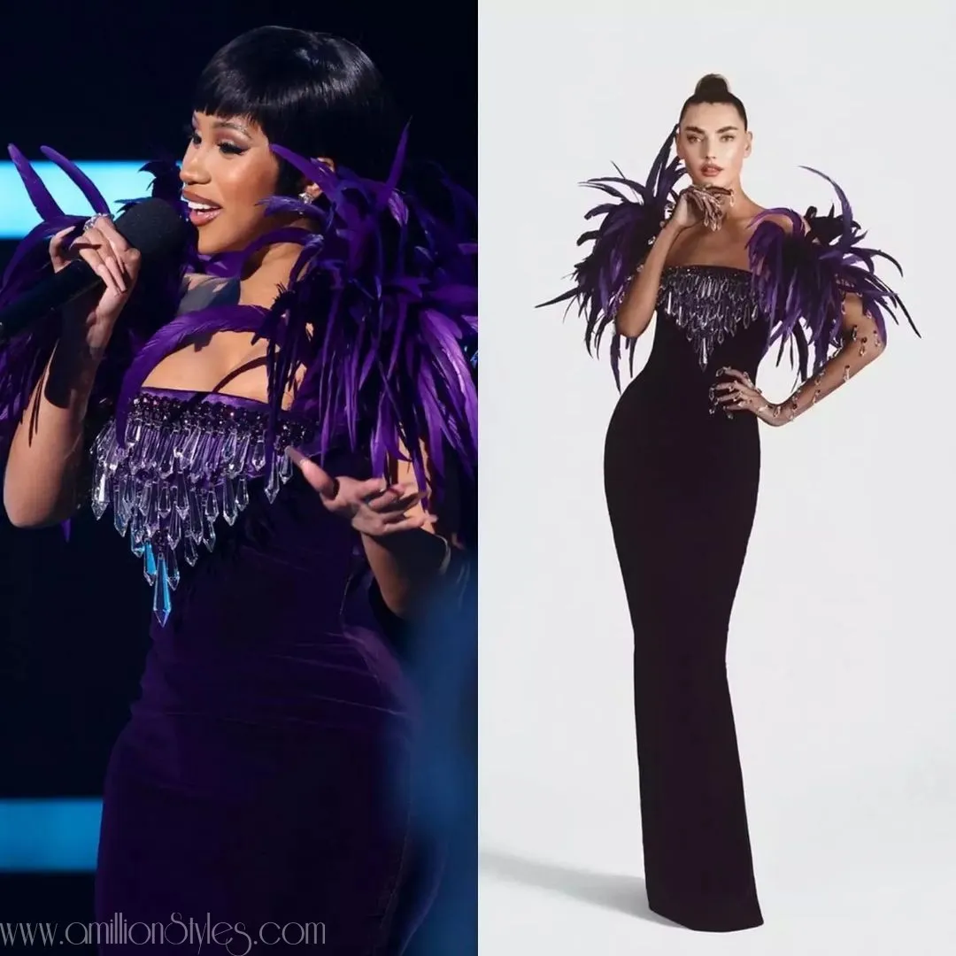 7 Outfits CarbiB Wore To Host The 2021 American Music Awards