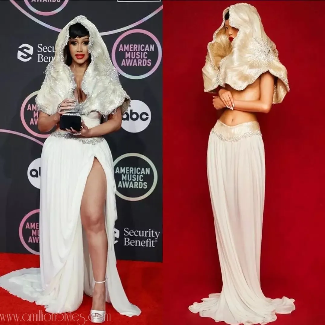 7 Outfits CarbiB Wore To Host The 2021 American Music Awards