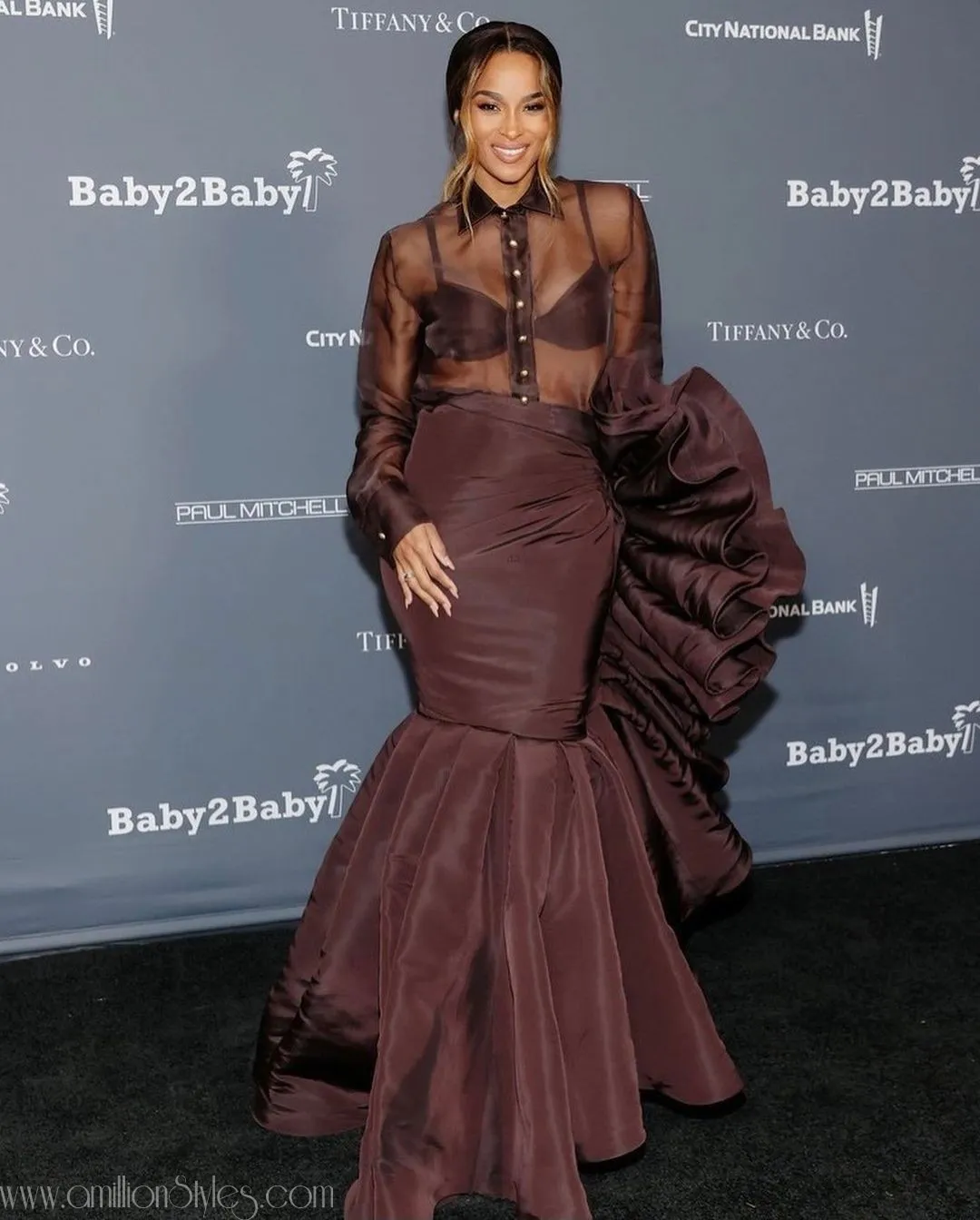 Ciara Looked Simple But Stunning For The Baby2Baby 10 Year Gala
