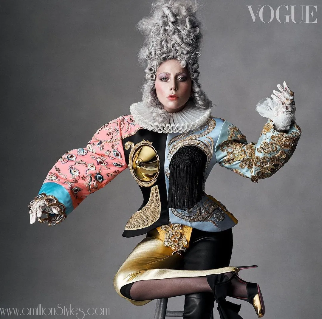 Lady Gaga Graces The Covers Of British And Italian Vogue