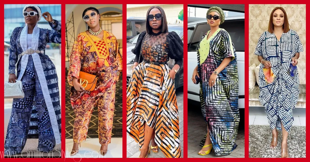 13 Most Creative Latest Adire Styles You'll Come Across Today