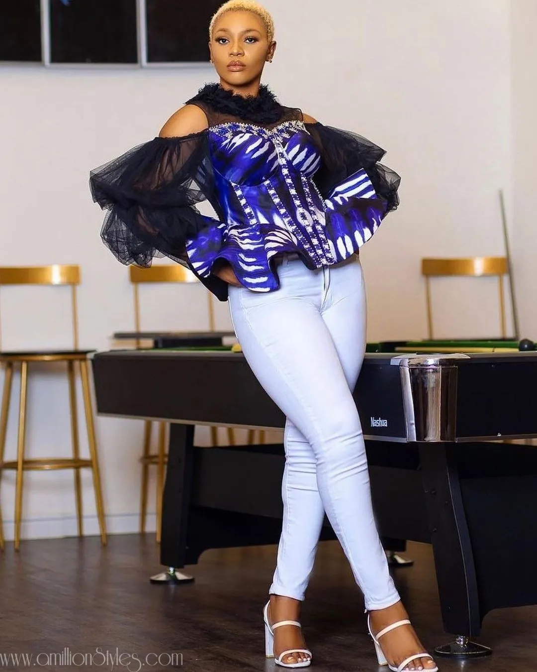 7 Sweet Ankara Blouses For Stylish Women
