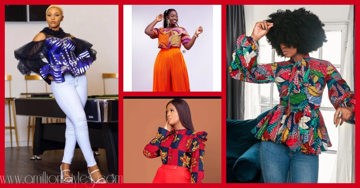 7 Sweet Ankara Blouses For Stylish Women