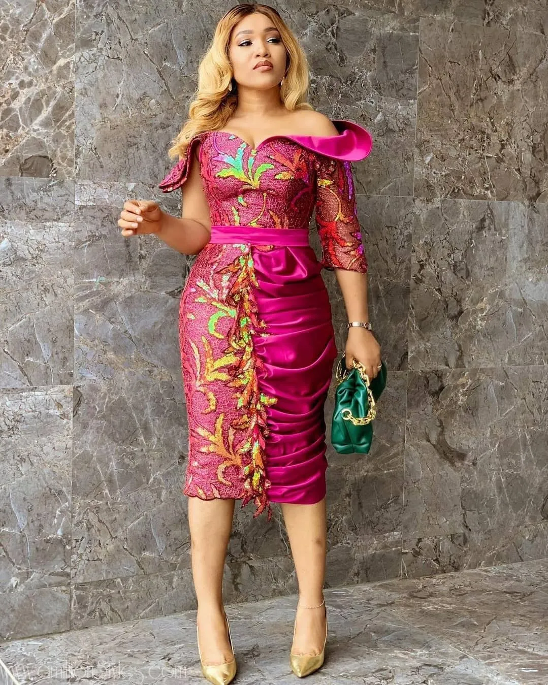 Exquisite Nigerian Lace Asoebi Styles-Volume 42
