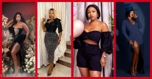 MUST SEE: Big Brother Naija's Jackie Bent In Black Outfits