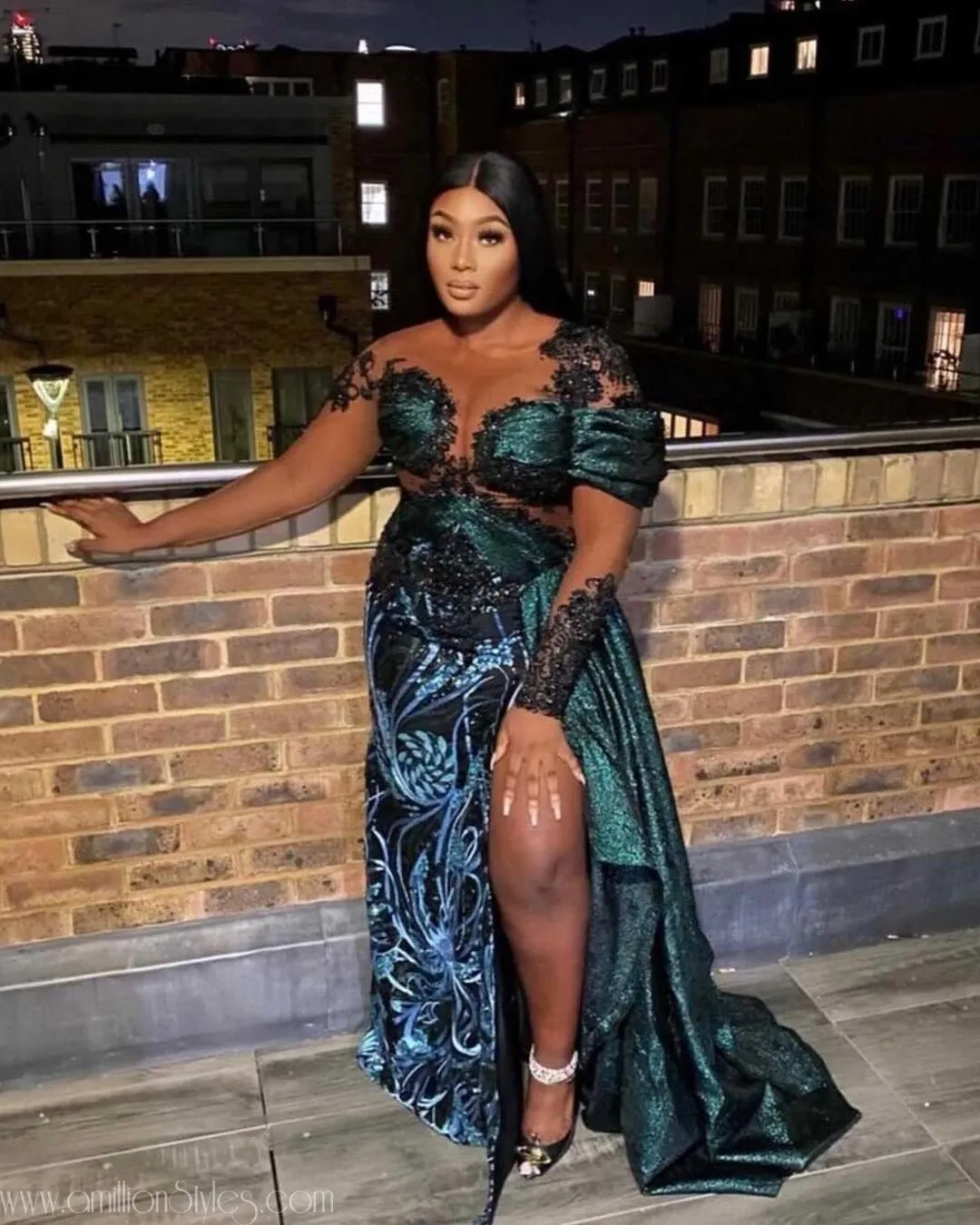 Exquisite Nigerian Lace Asoebi Styles-Volume 44
