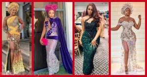 Exquisite Nigerian Lace Asoebi Styles-Volume 43