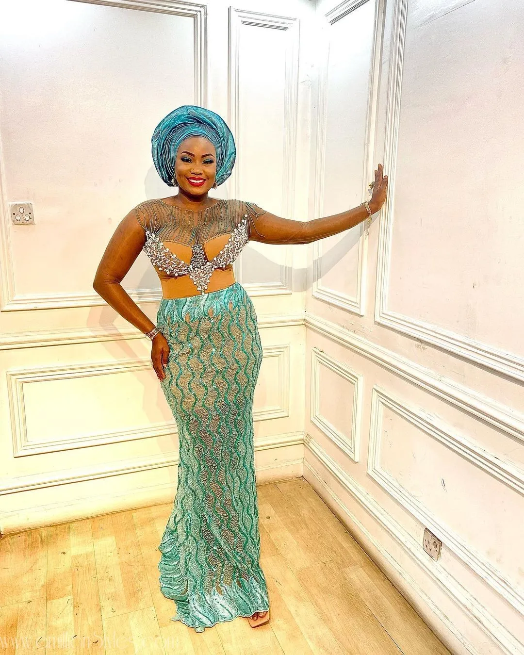 Exquisite Nigerian Lace Asoebi Styles-Volume 45