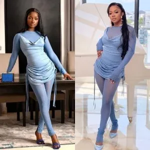 Who Wore It Better? Toke Makinwa Vs Saskay