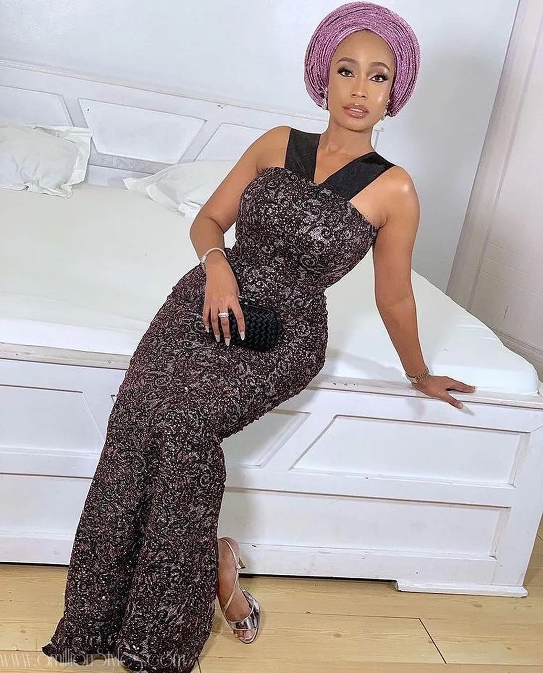 Exquisite Nigerian Lace Asoebi Styles-Volume 47