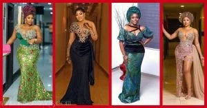 Exquisite Nigerian Lace Asoebi Styles-Volume 47