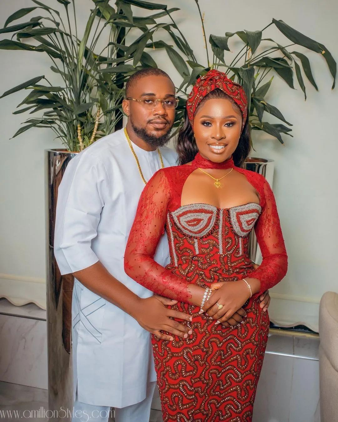 Here Are The 10 Latest Ankara And Lace Mix Styles