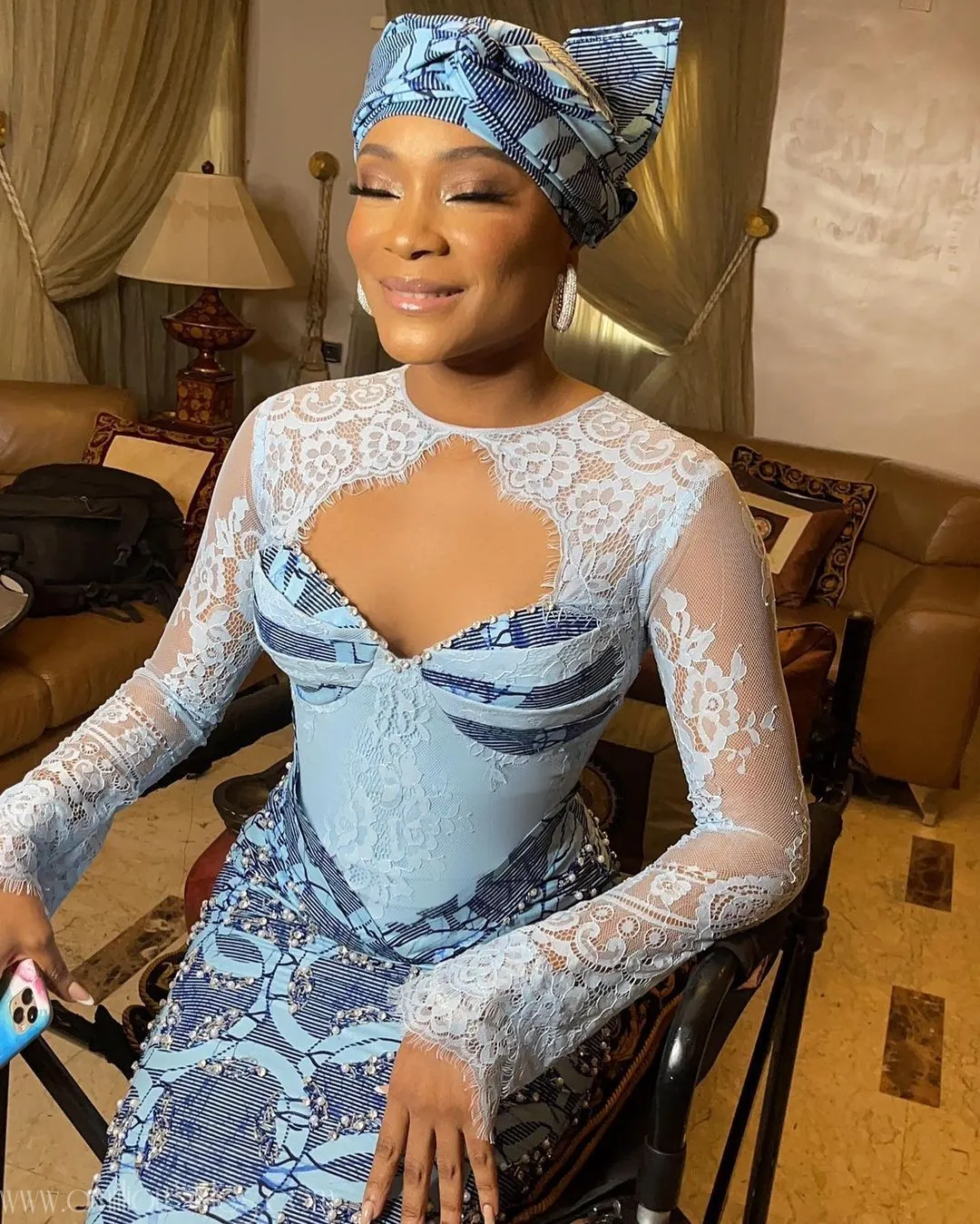 Here Are The 10 Latest Ankara And Lace Mix Styles