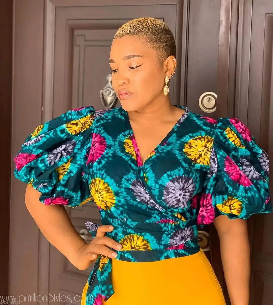 Our Minds Were Blown By 8 Beautiful Ankara Tops