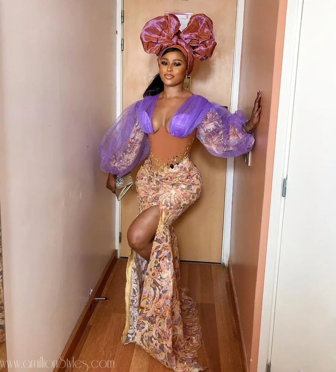 Exquisite Nigerian Lace Asoebi Styles-Volume 48