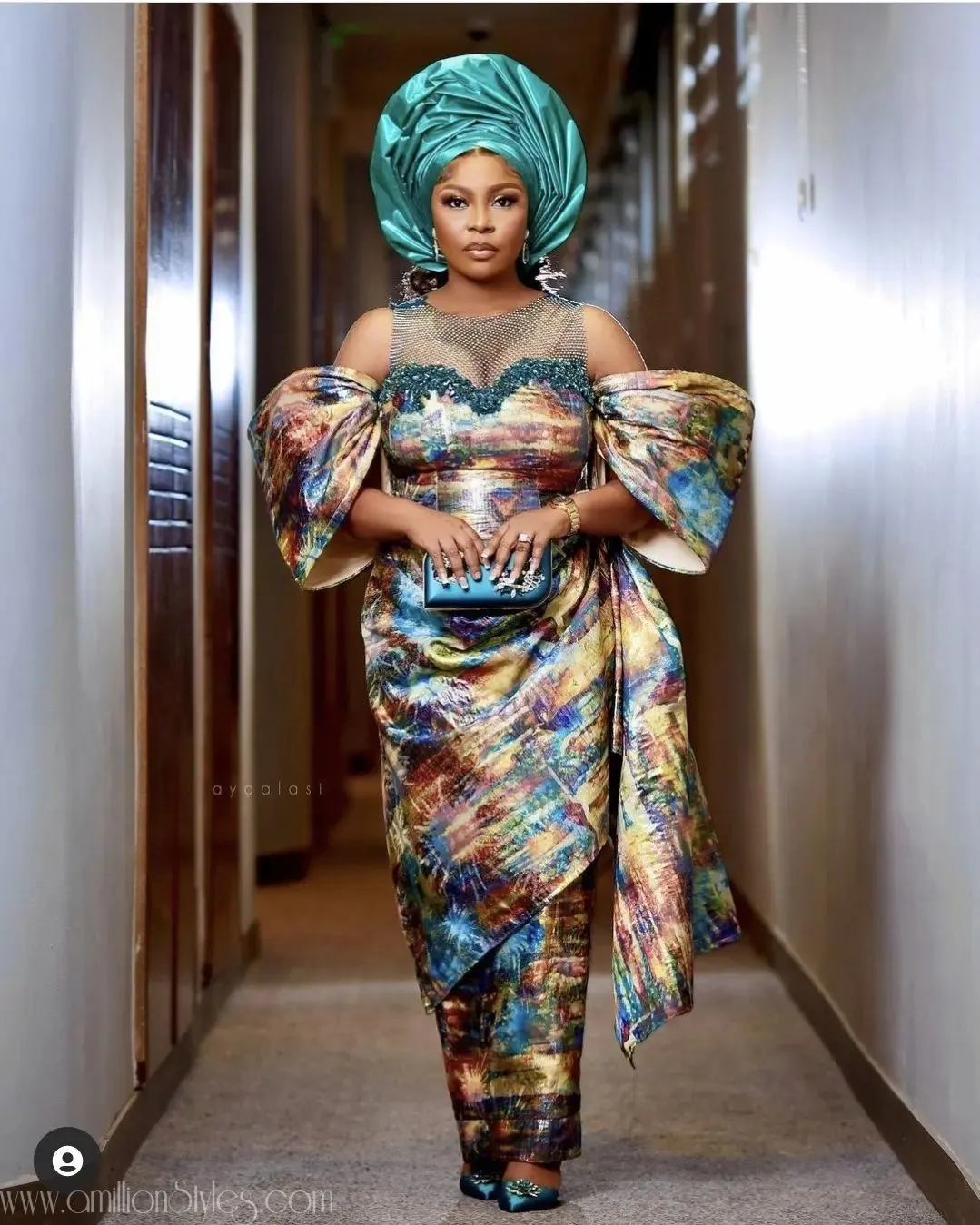 Exquisite Nigerian Lace Asoebi Styles-Volume 49