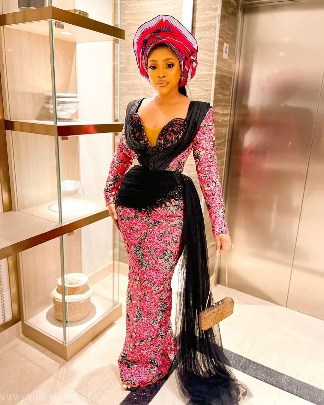 Exquisite Nigerian Lace Asoebi Styles-Volume 48