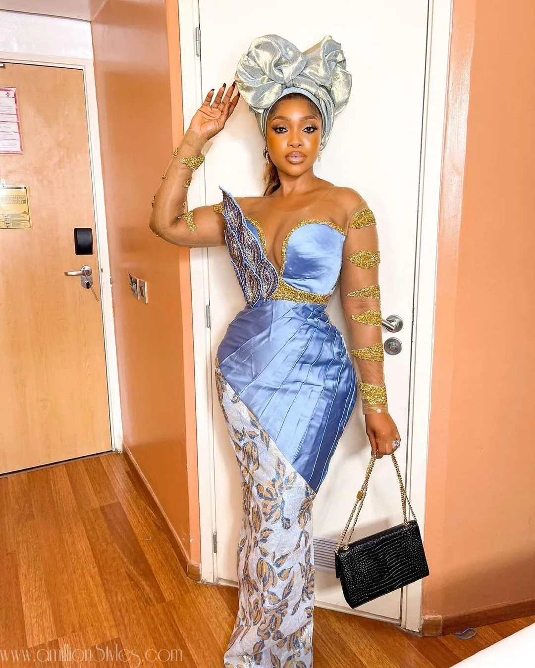 Exquisite Nigerian Lace Asoebi Styles-Volume 48