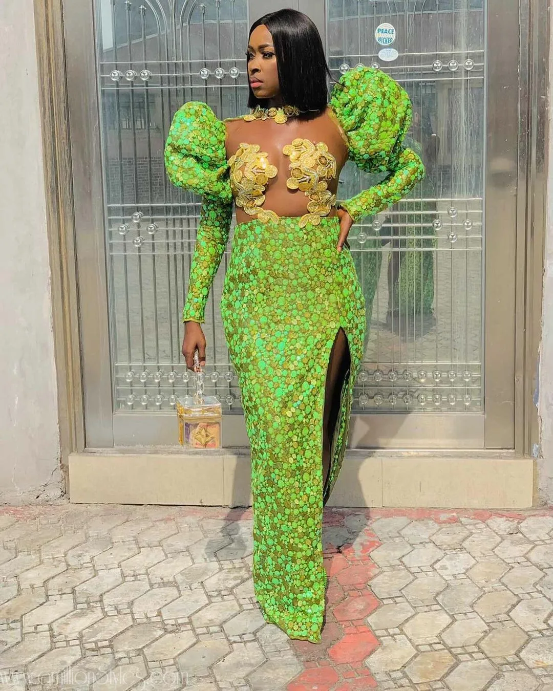 Exquisite Nigerian Lace Asoebi Styles-Volume 49