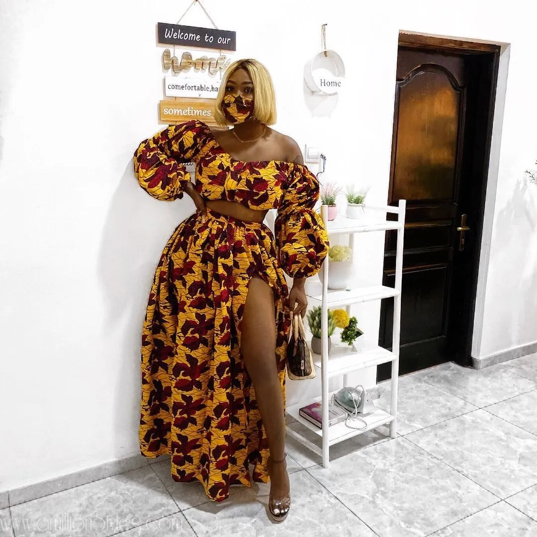 8 Beautiful Ankara Coordinate Sets For Fun Sunday