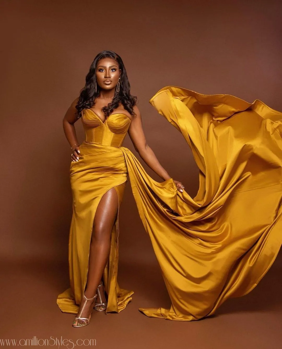 Seen A Corset With Train Asoebi Style Lately?